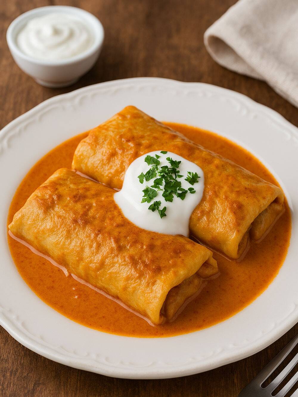 Hungarian Hortobagyi Meaty pancakes