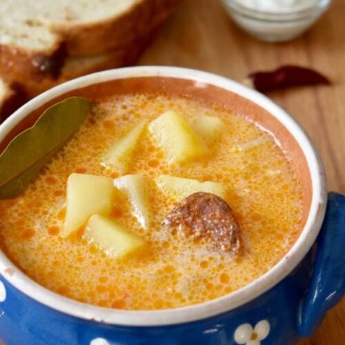 Hungarian potato soup recipe