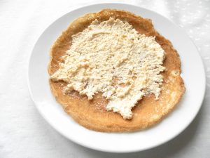 Hungarian cottage cheese pancake