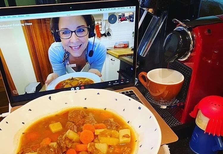 Virtual Hungarian cooking class